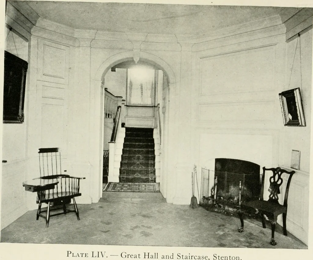 An illustration from The colonial architecture of Philadelphia, 1920, leaf 202