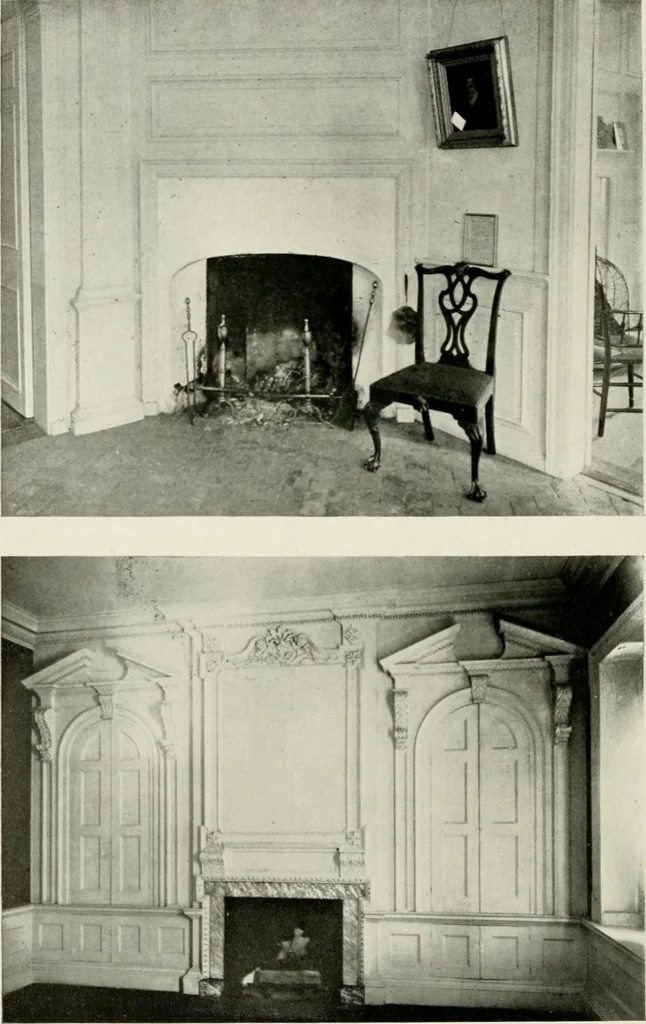 An illustration from The colonial architecture of Philadelphia, 1920, leaf 221
