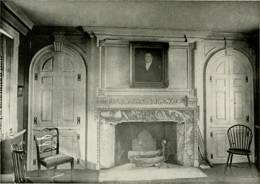 An illustration from The colonial architecture of Philadelphia, 1920, leaf 226