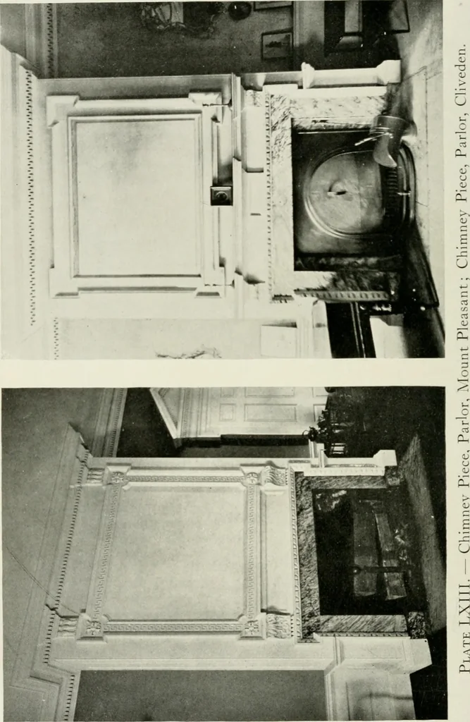 An illustration from The colonial architecture of Philadelphia, 1920, leaf 227