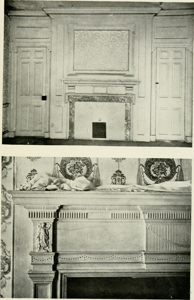 An illustration from The colonial architecture of Philadelphia, 1920, leaf 232