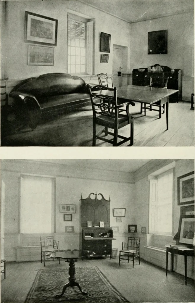 An illustration from The colonial architecture of Philadelphia, 1920, leaf 243