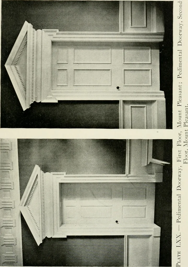 An illustration from The colonial architecture of Philadelphia, 1920, leaf 248