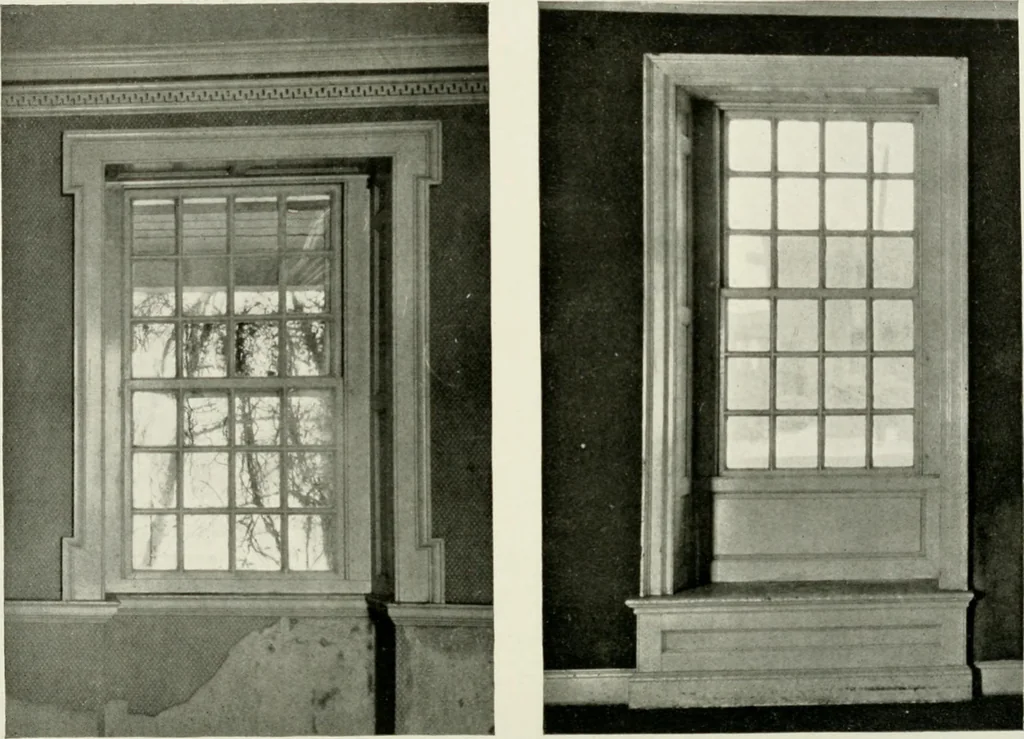 An illustration from The colonial architecture of Philadelphia, 1920, leaf 255