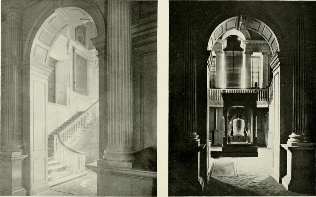 An illustration from The colonial architecture of Philadelphia, 1920, leaf 267