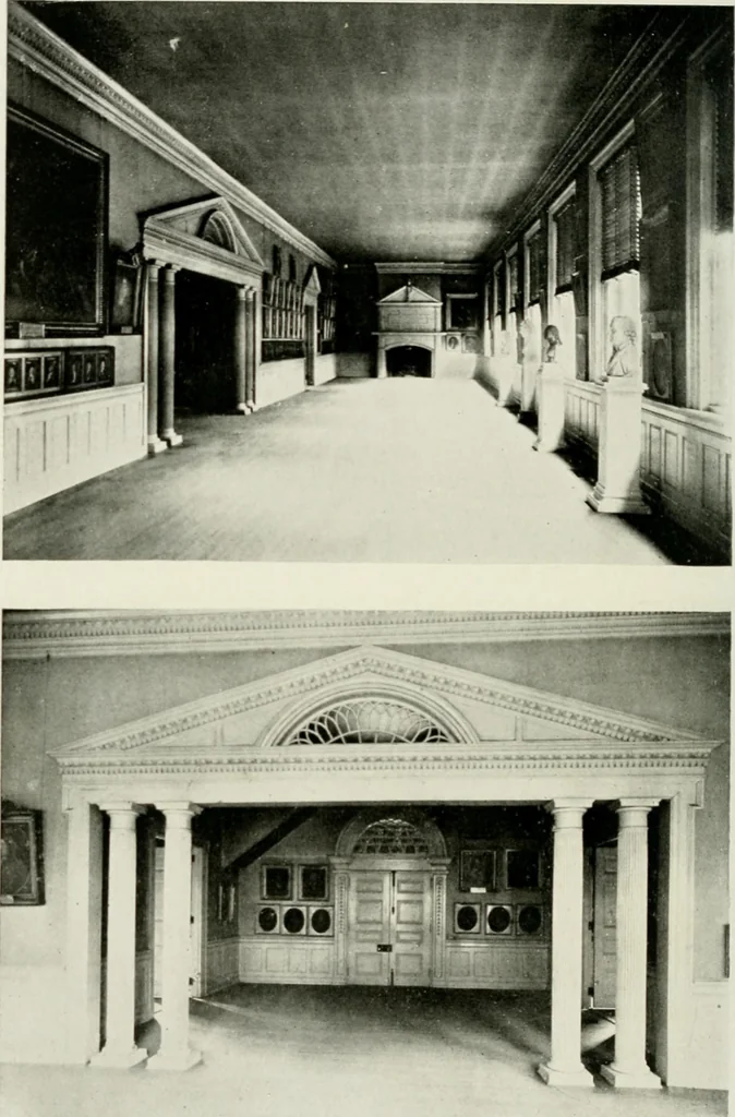 An illustration from The colonial architecture of Philadelphia, 1920, leaf 281