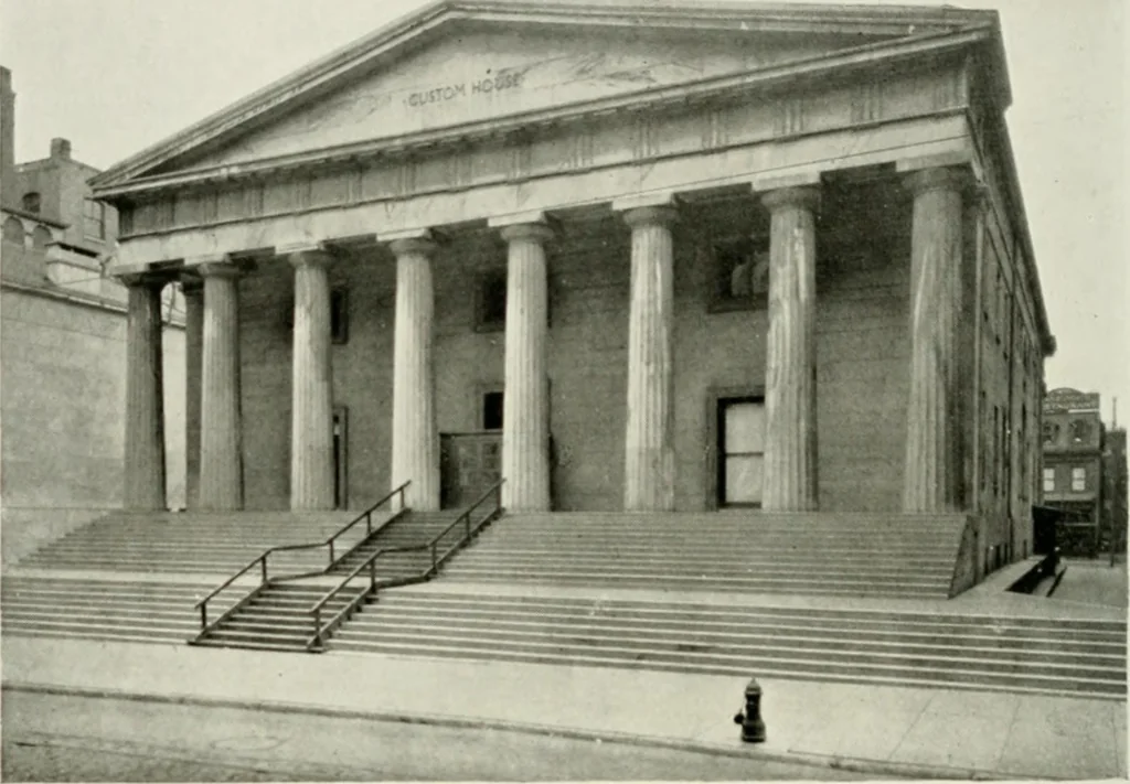 An illustration from The colonial architecture of Philadelphia, 1920, leaf 321
