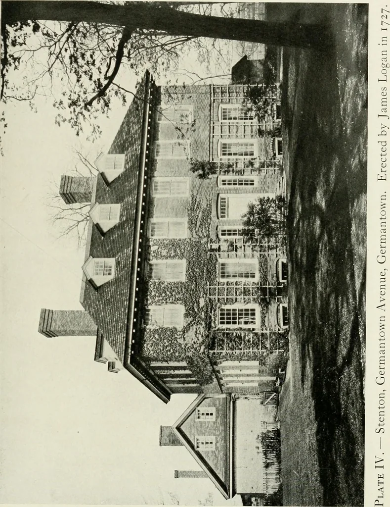 An illustration from The colonial architecture of Philadelphia, 1920, leaf 42