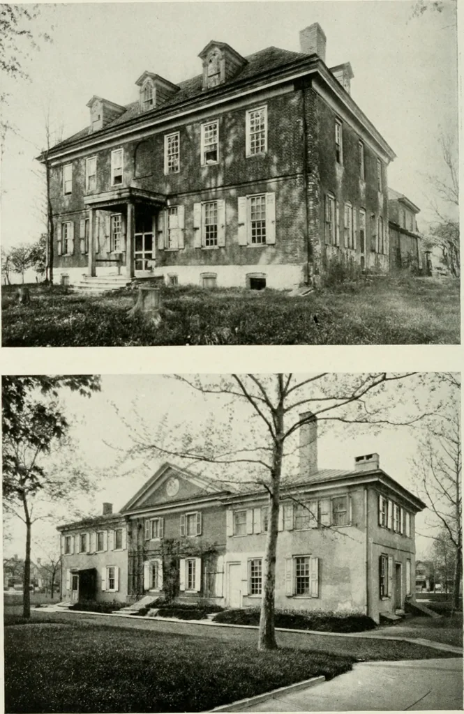 An illustration from The colonial architecture of Philadelphia, 1920, leaf 43