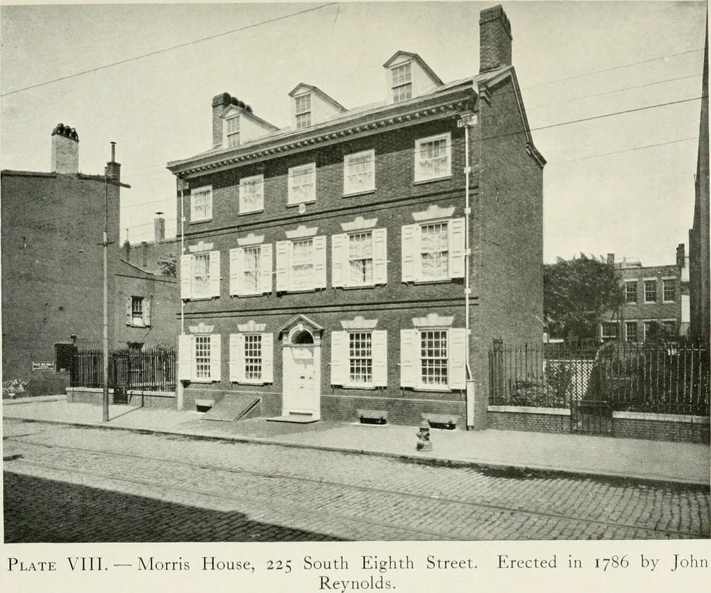 An illustration from The colonial architecture of Philadelphia, 1920, leaf 54