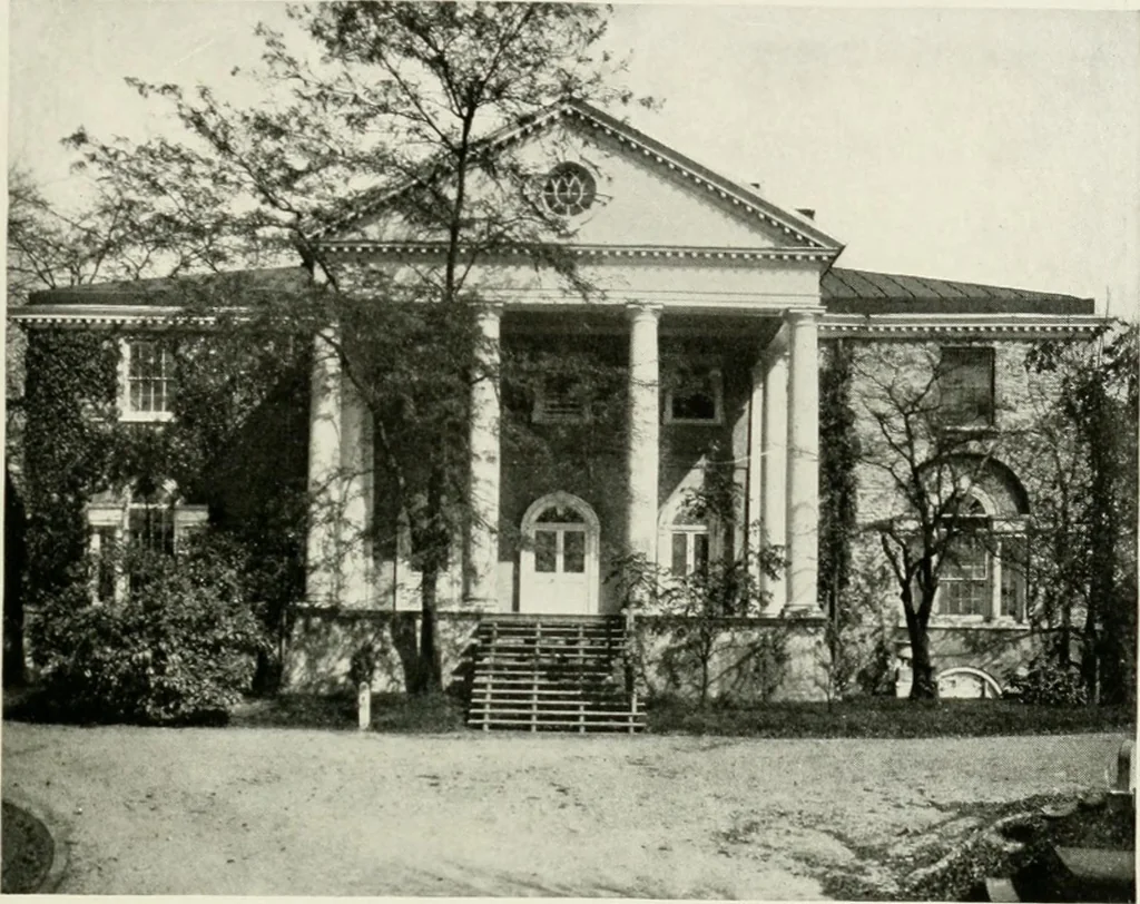 An illustration from The colonial architecture of Philadelphia, 1920, leaf 66