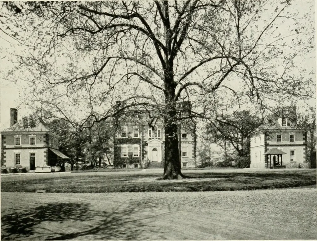 An illustration from The colonial architecture of Philadelphia, 1920, leaf 72