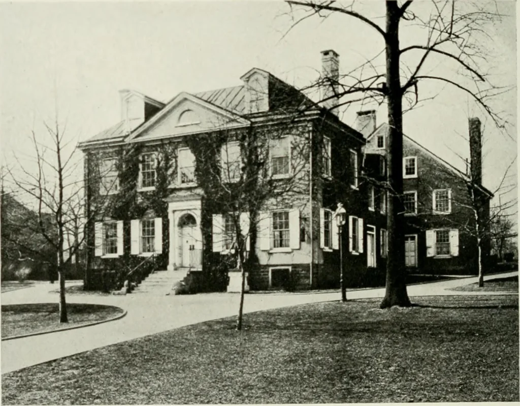 An illustration from The colonial architecture of Philadelphia, 1920, leaf 73