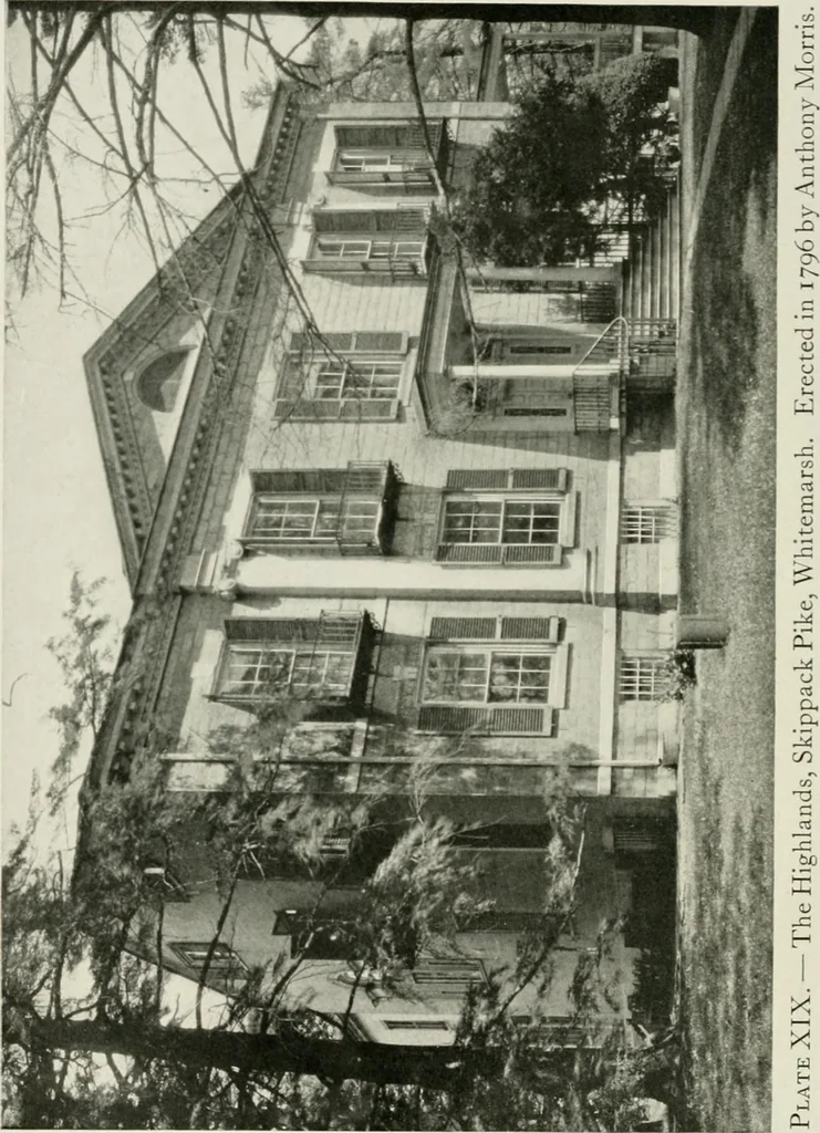 An illustration from The colonial architecture of Philadelphia, 1920, leaf 85