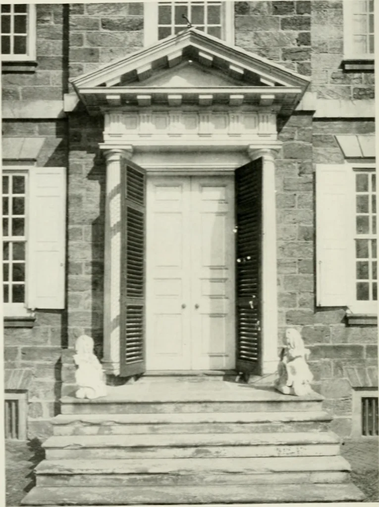 An illustration from The colonial architecture of Philadelphia, 1920, leaf 9