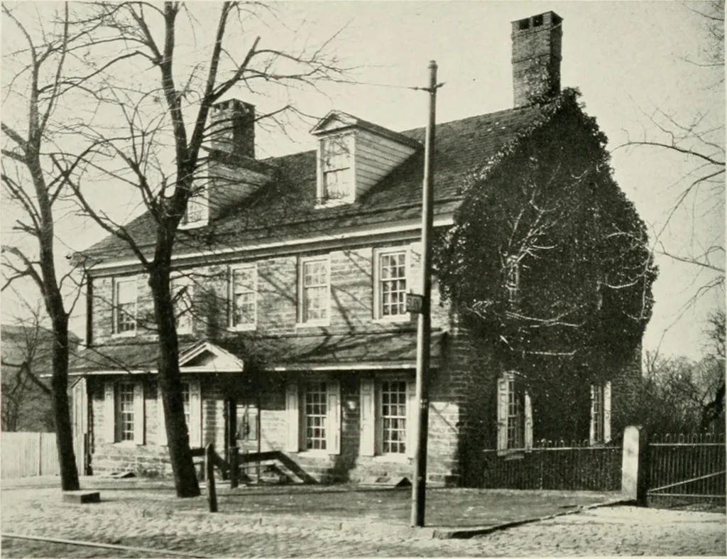 An illustration from The colonial architecture of Philadelphia, 1920, leaf 93