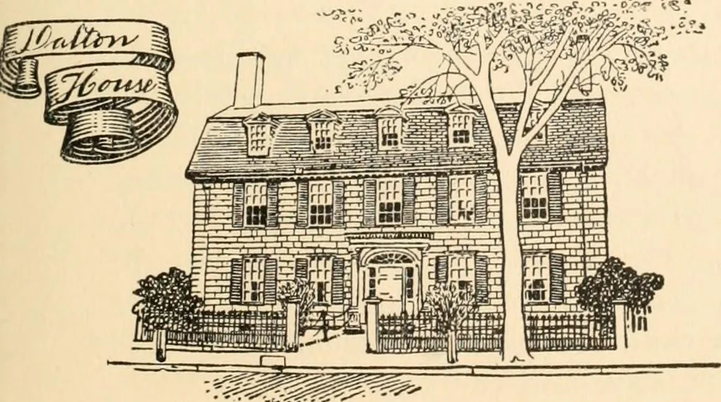 An illustration from The colonial book .., 1908, leaf 16
