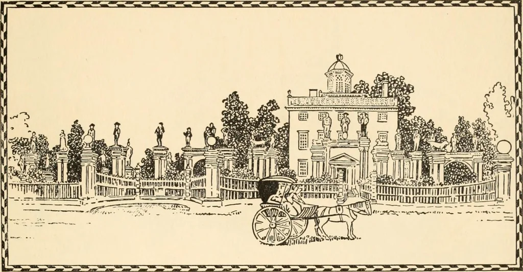 An illustration from The colonial book .., 1908, leaf 20