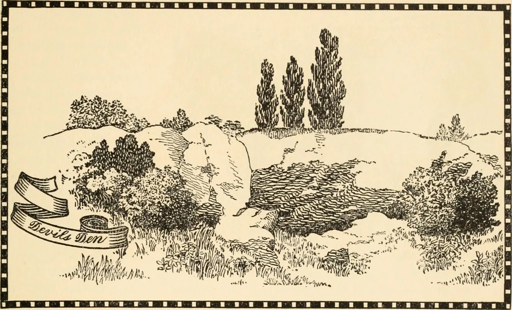 An illustration from The colonial book .., 1908, leaf 28