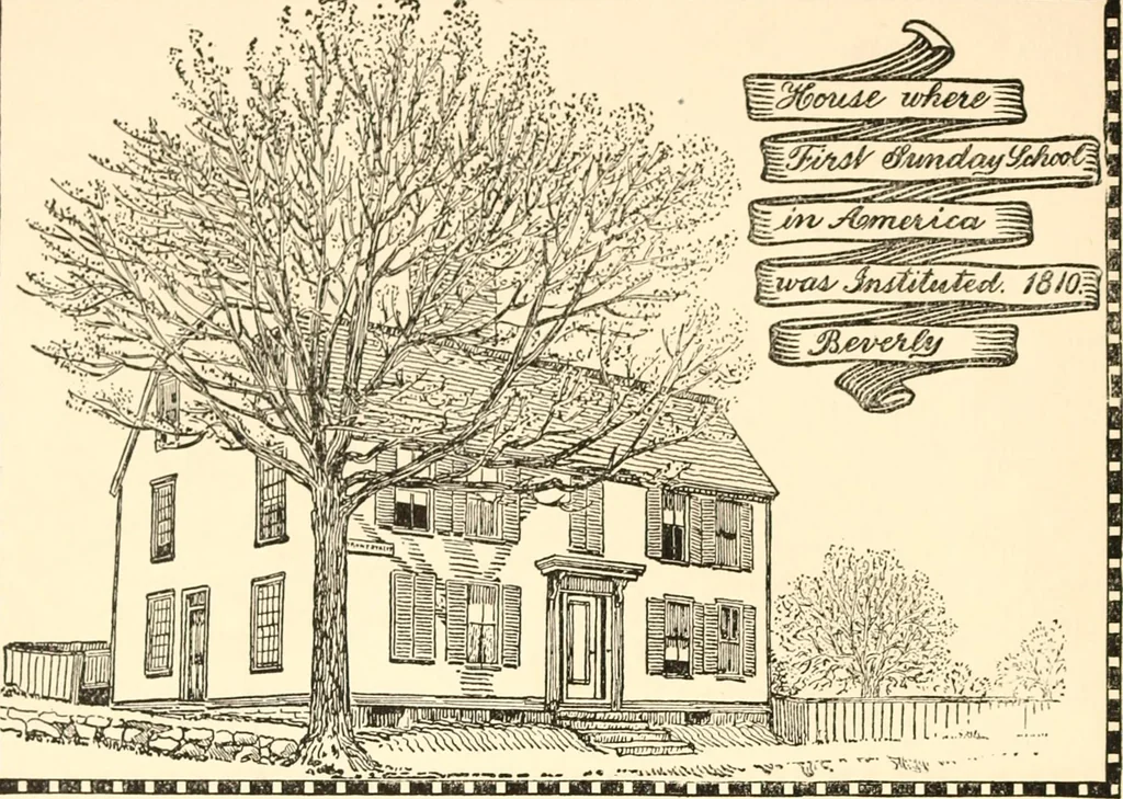 An illustration from The colonial book .., 1908, leaf 31
