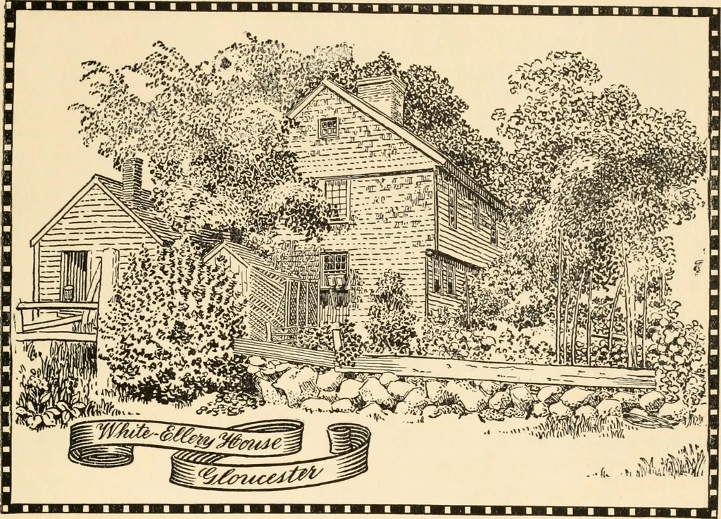 An illustration from The colonial book .., 1908, leaf 32