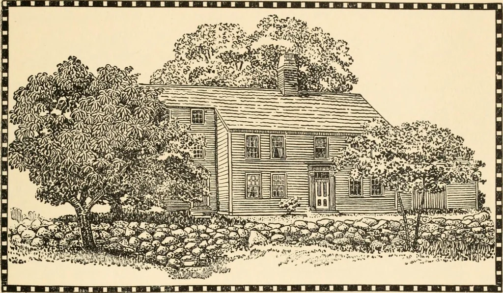 An illustration from The colonial book .., 1908, leaf 36