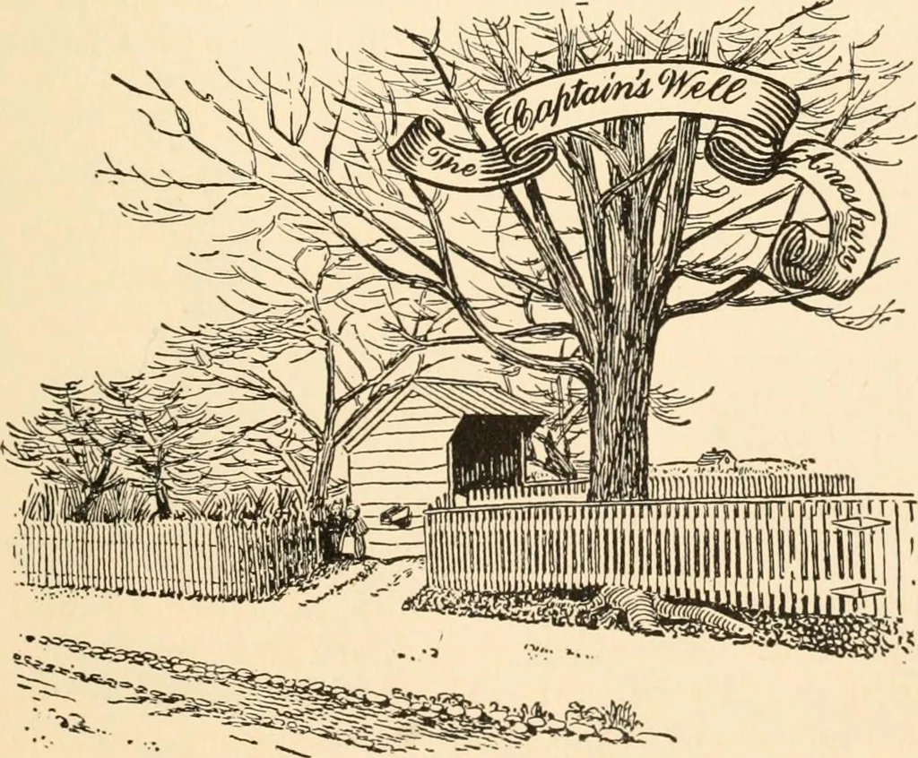 An illustration from The colonial book .., 1908, leaf 36