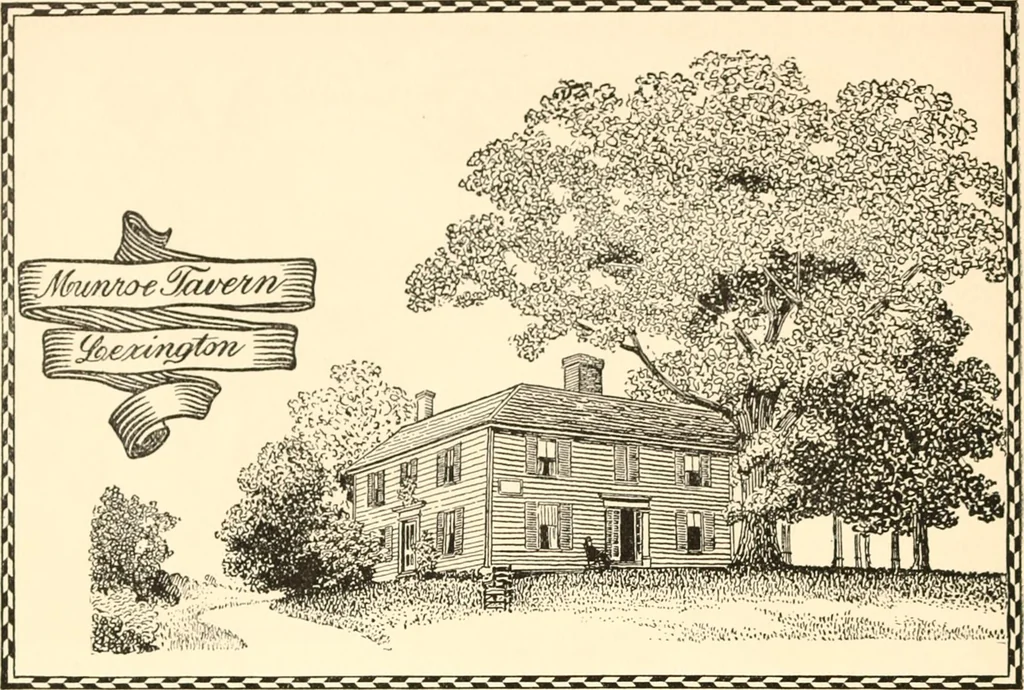 An illustration from The colonial book .., 1908, leaf 37
