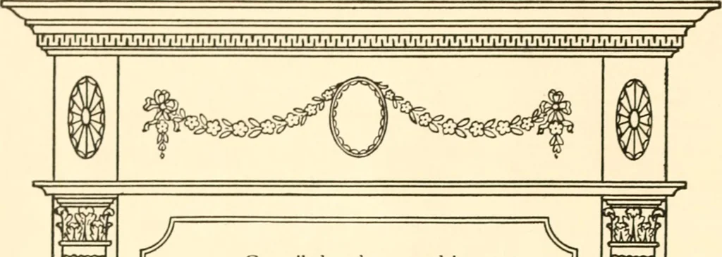 An illustration from The colonial book .., 1908, leaf 5