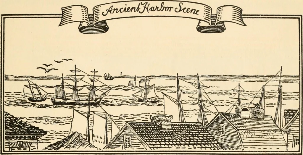 An illustration from The colonial book .., 1908, leaf 6