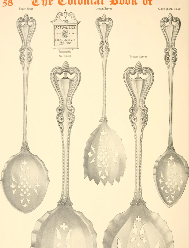 An illustration from The colonial book .., 1908, leaf 61