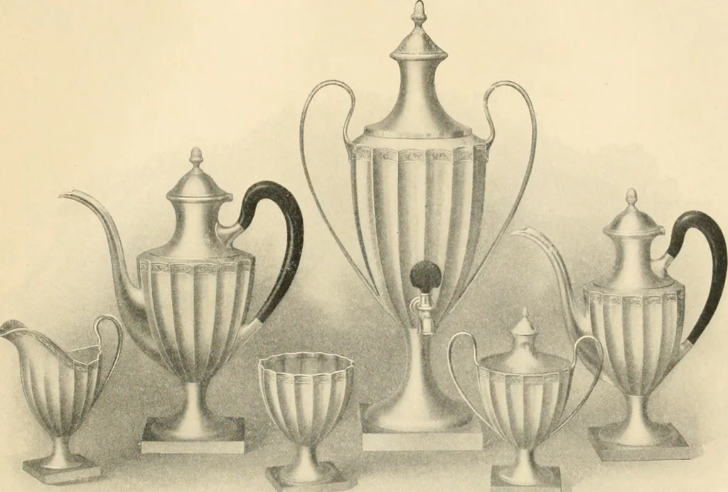 An illustration from The colonial book .., 1908, leaf 76