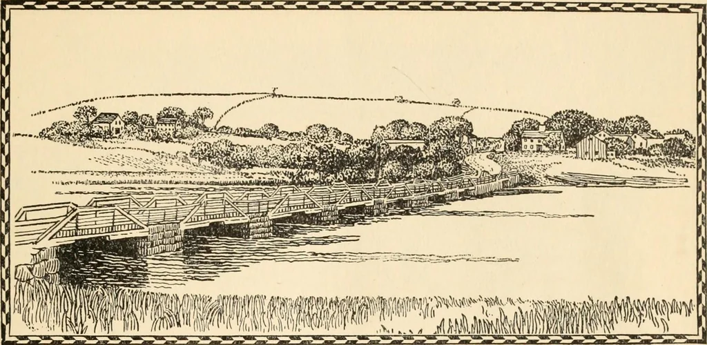An illustration from The colonial book .., 1908, leaf 8