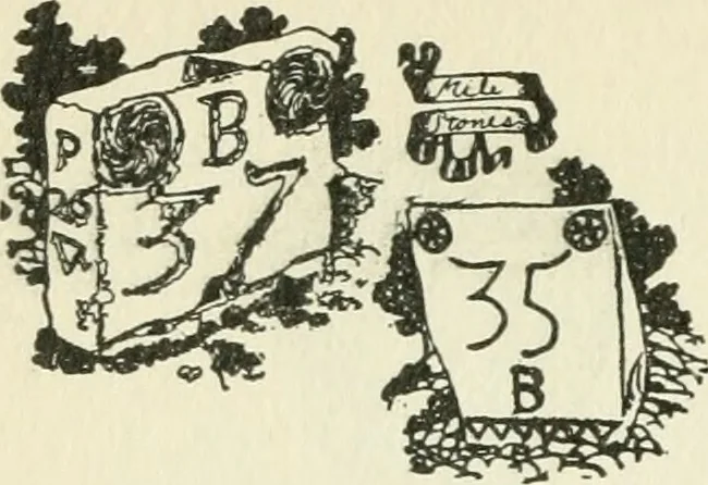 An illustration from The colonial book of the Towle Mfg. Co. Which is intended to delineate and describe some quaint and historic places in Newburyport and vicinity and show the origin and beauty of the colonial pattern of silverware, 1898, leaf 39