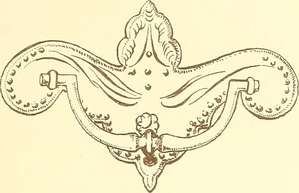 An illustration from The colonial furniture of New England : A study of the domestic furniture in use in the seventeenth and eighteenth centuries, 1892, leaf 172