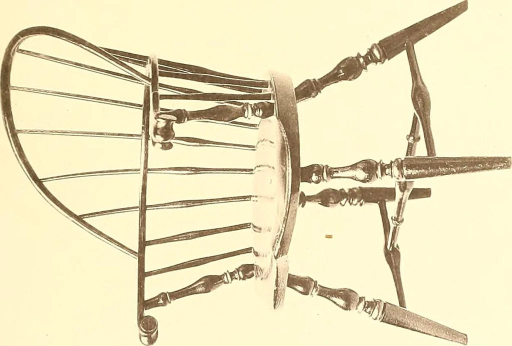 An illustration from The colonial furniture of New England : A study of the domestic furniture in use in the seventeenth and eighteenth centuries, 1892, leaf 362