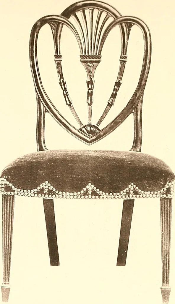 An illustration from The colonial furniture of New England : A study of the domestic furniture in use in the seventeenth and eighteenth centuries, 1892, leaf 376