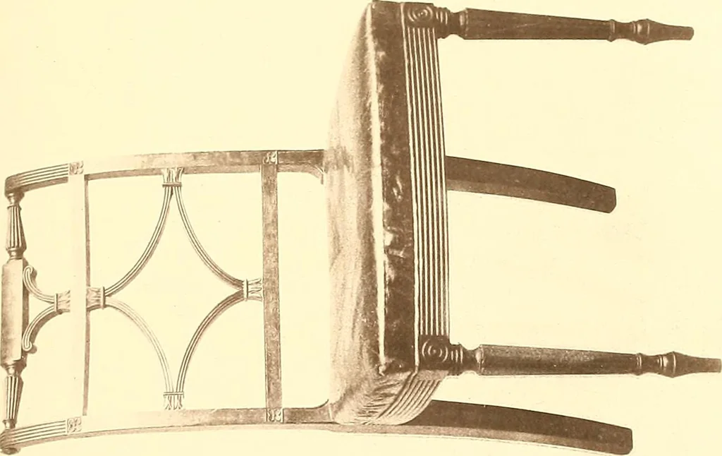 An illustration from The colonial furniture of New England : A study of the domestic furniture in use in the seventeenth and eighteenth centuries, 1892, leaf 380