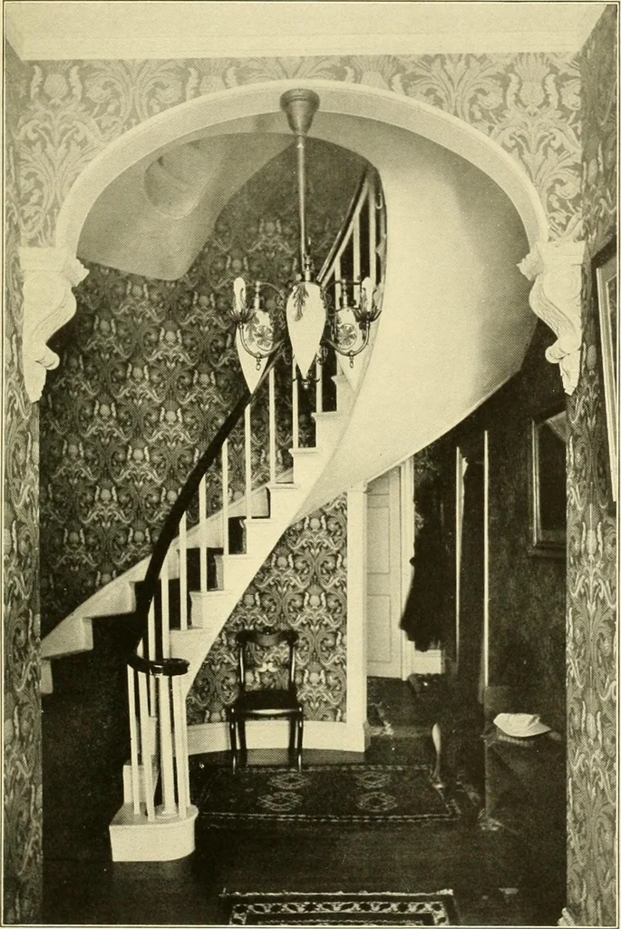 An illustration from Colonial homes and their furnishings, 1912, leaf 108