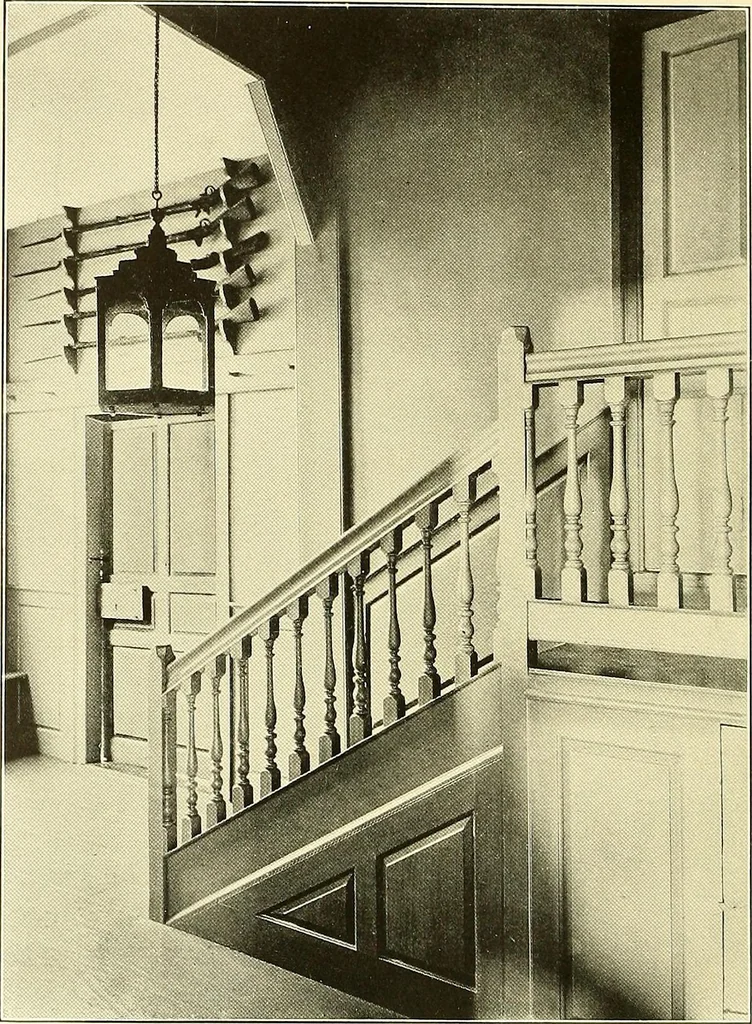 An illustration from Colonial homes and their furnishings, 1912, leaf 125
