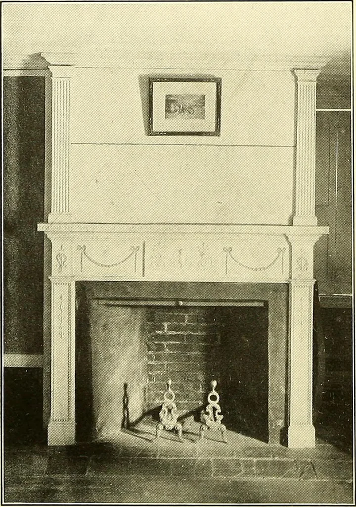 An illustration from Colonial homes and their furnishings, 1912, leaf 141