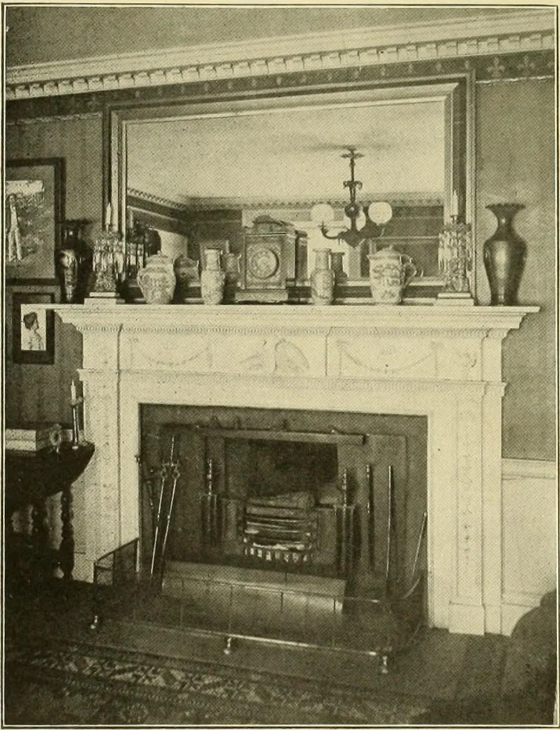 An illustration from Colonial homes and their furnishings, 1912, leaf 146