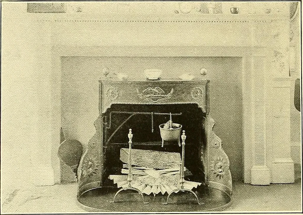 An illustration from Colonial homes and their furnishings, 1912, leaf 147