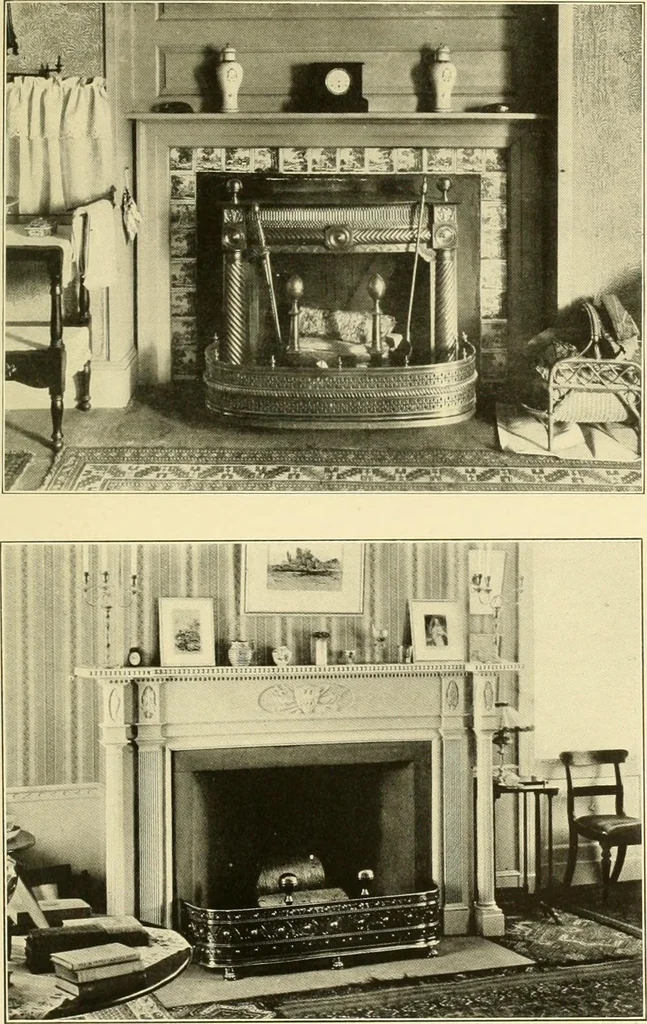 An illustration from Colonial homes and their furnishings, 1912, leaf 150