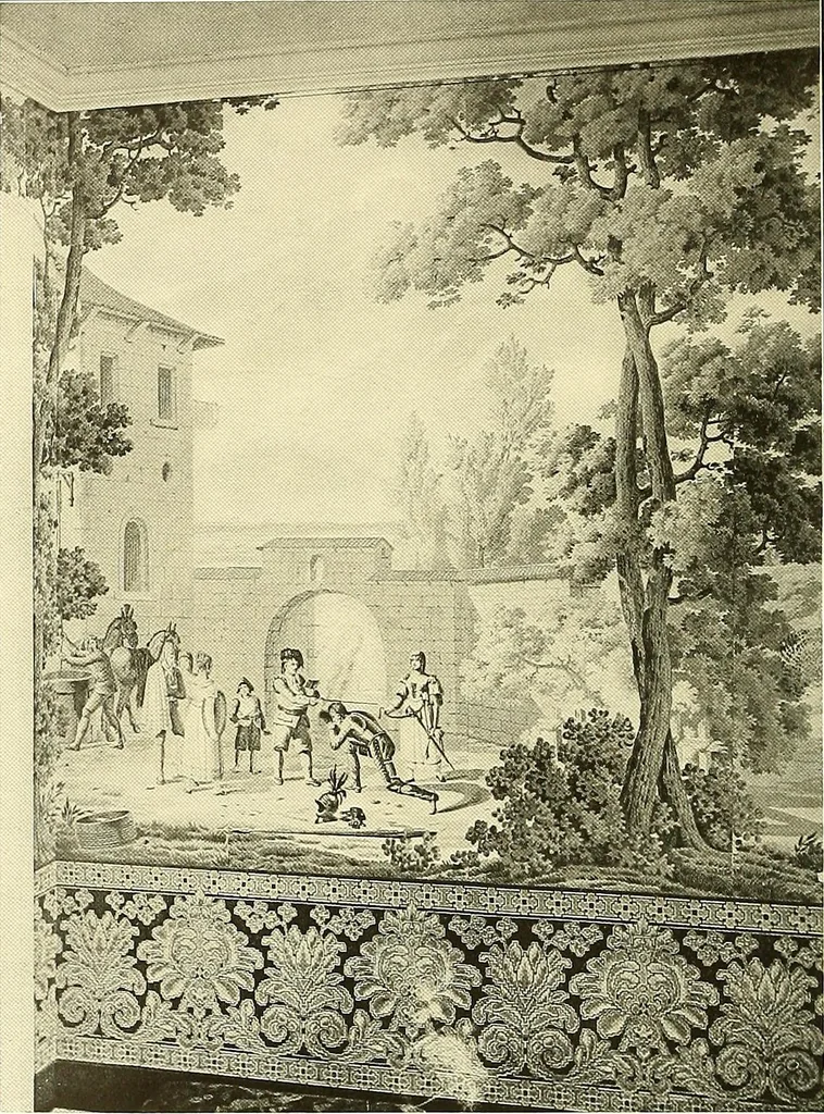 An illustration from Colonial homes and their furnishings, 1912, leaf 157
