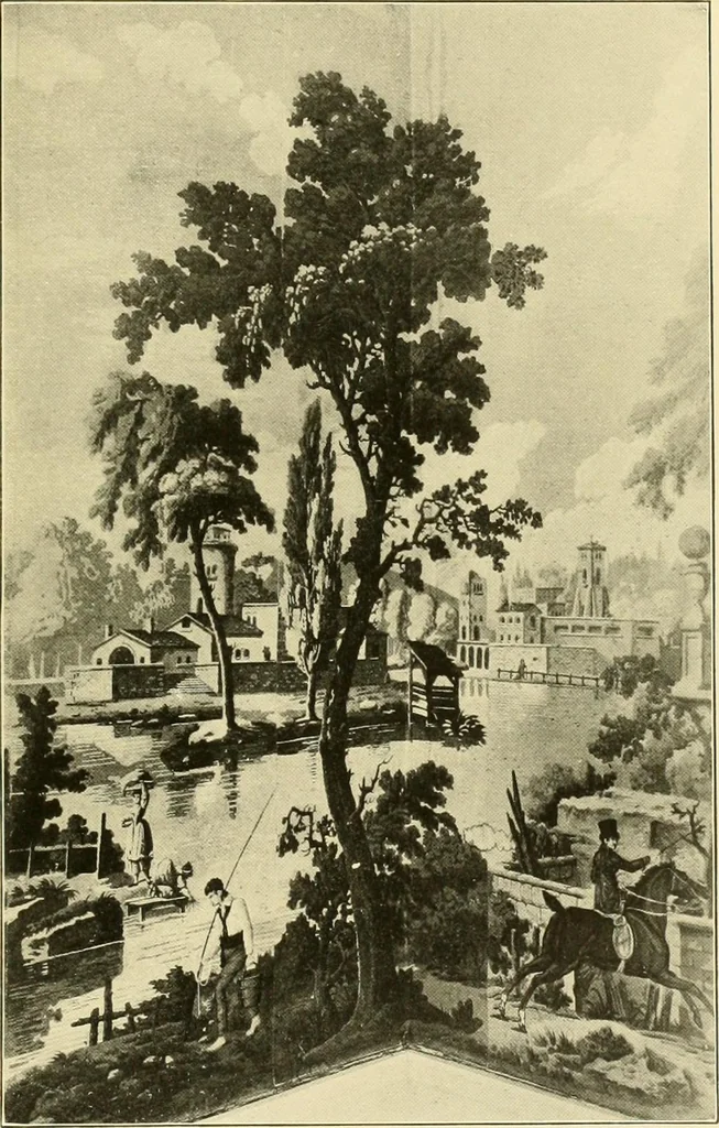 An illustration from Colonial homes and their furnishings, 1912, leaf 160