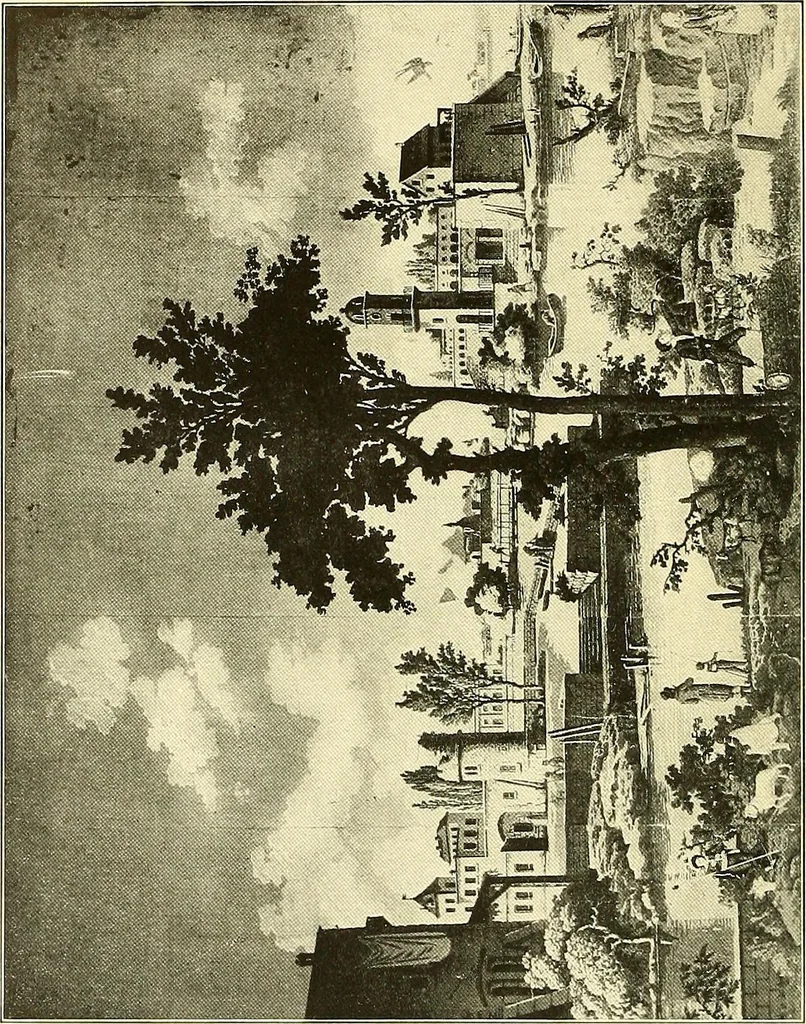 An illustration from Colonial homes and their furnishings, 1912, leaf 167