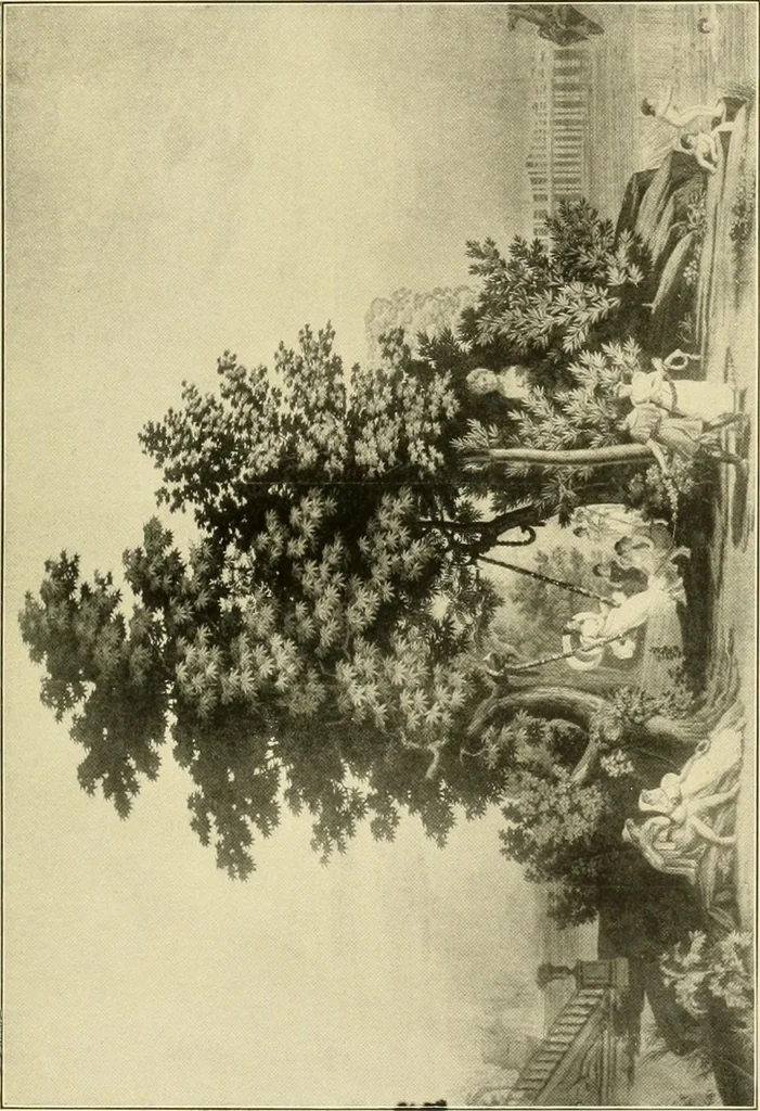 An illustration from Colonial homes and their furnishings, 1912, leaf 170