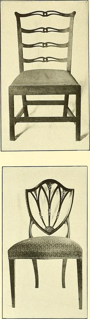 An illustration from Colonial homes and their furnishings, 1912, leaf 177