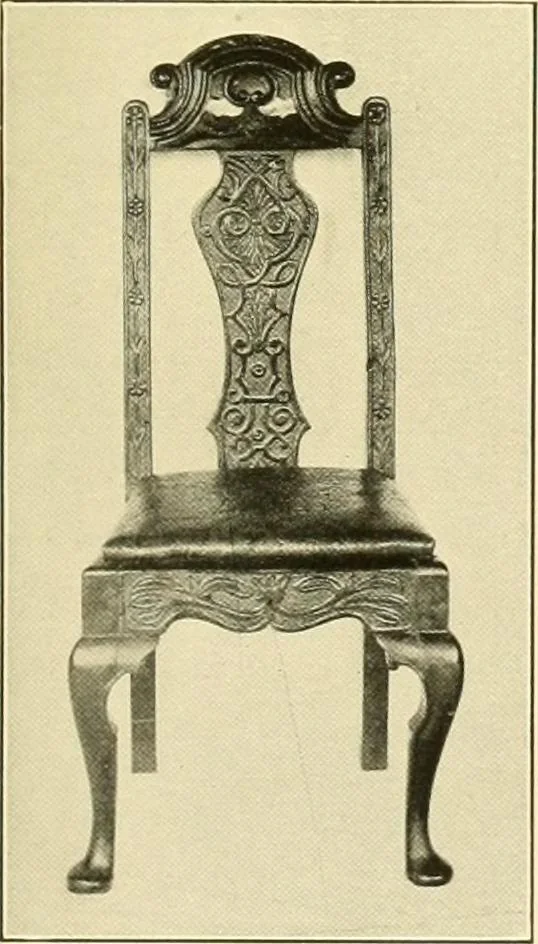 An illustration from Colonial homes and their furnishings, 1912, leaf 182